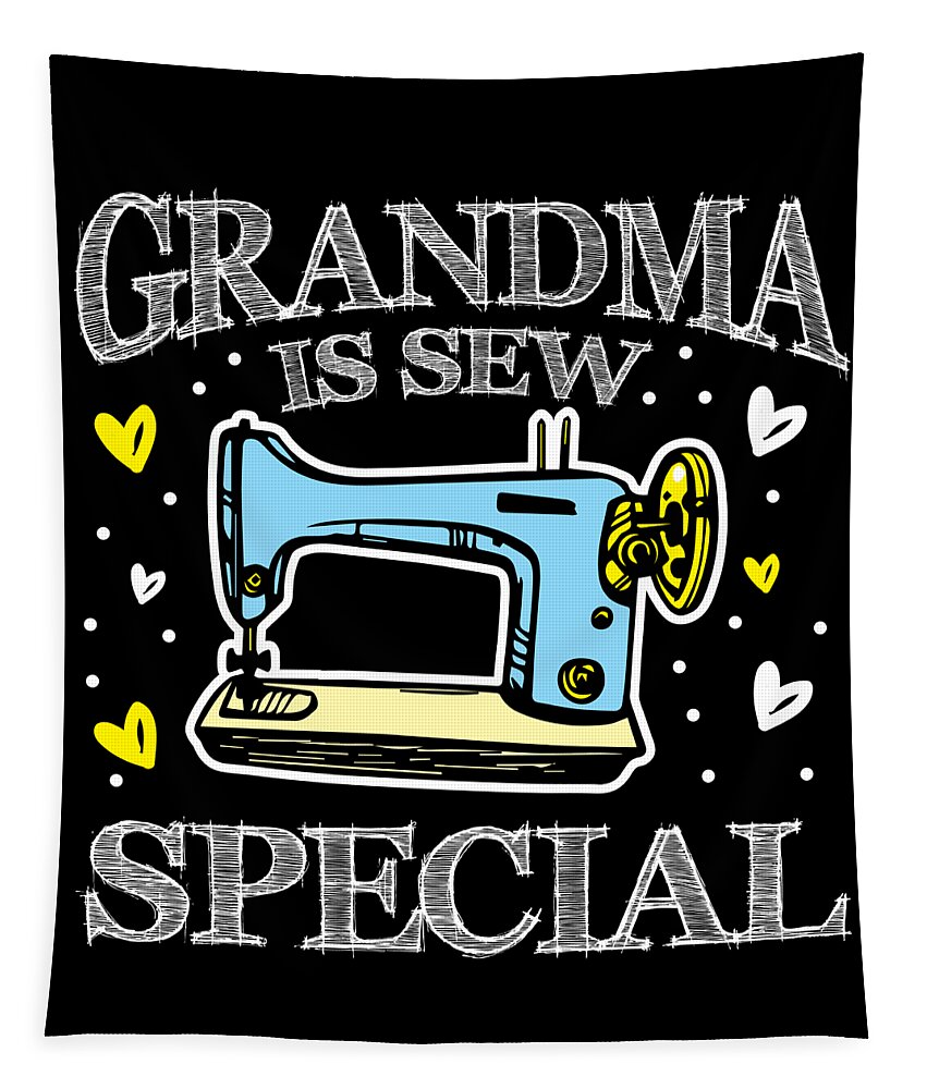 Sewing Lover Grandma Sew Special Birthday Gift Idea Tapestry by