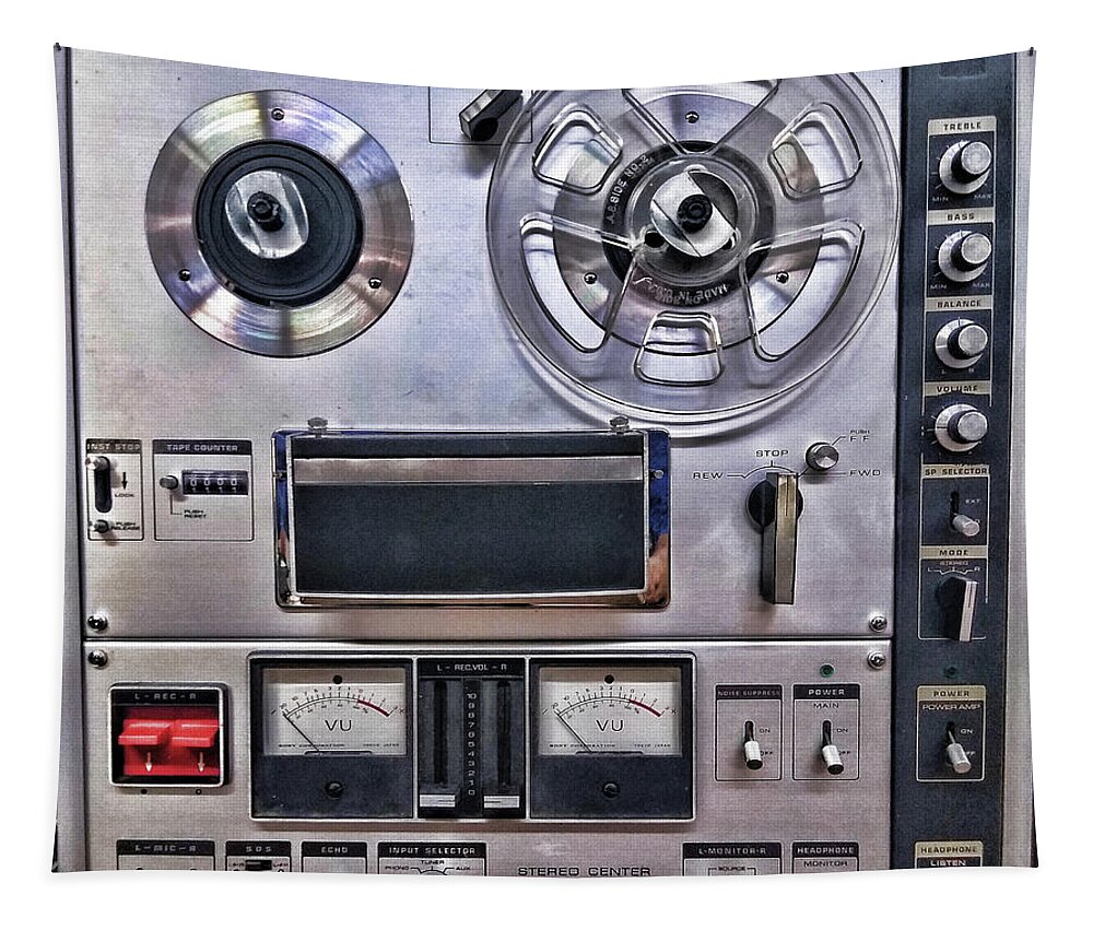 Sony TC 630 Stereo reel to reel player Tapestry by Paul Ward - Fine Art  America