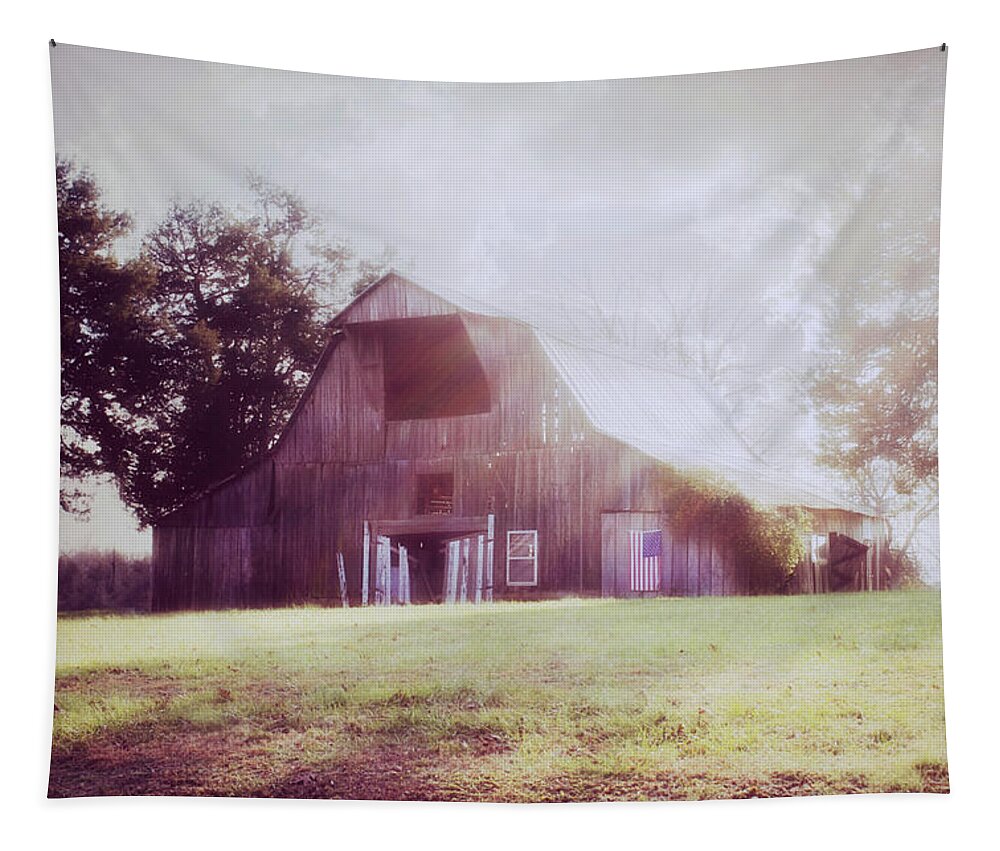 Barn Tapestry featuring the photograph Southern Charm by Julie Hamilton