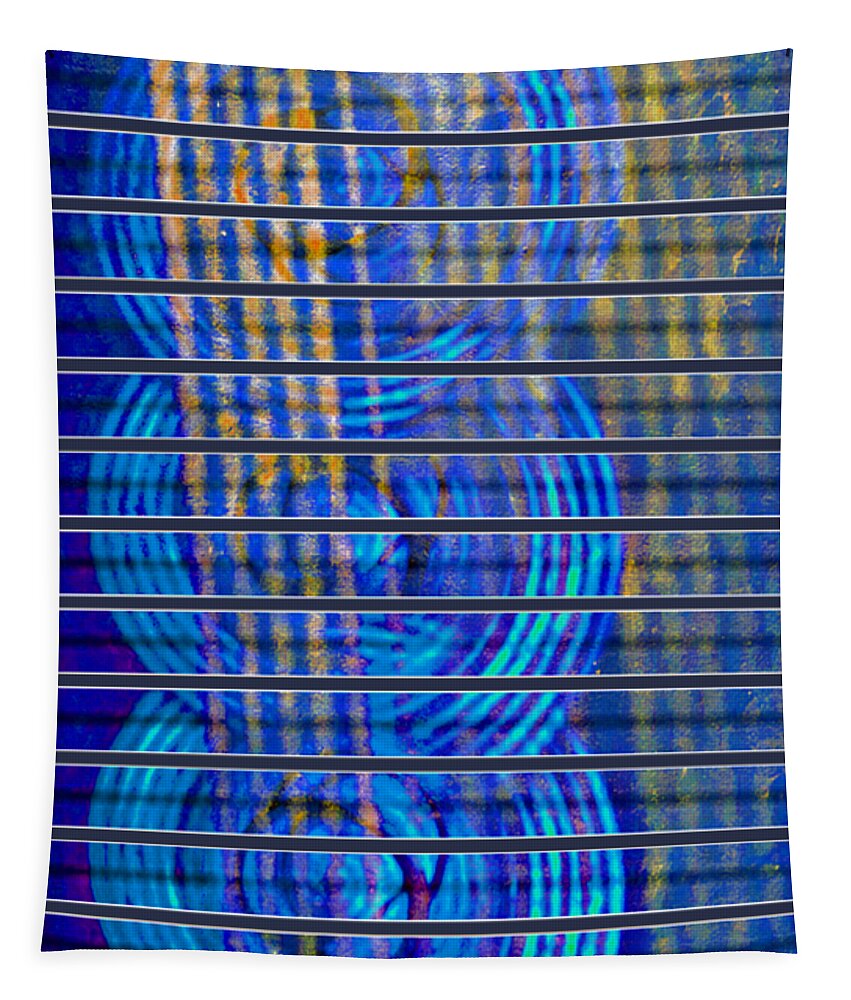 Spirals Tapestry featuring the digital art SPiRALS BEYOND Large by Auranatura Art