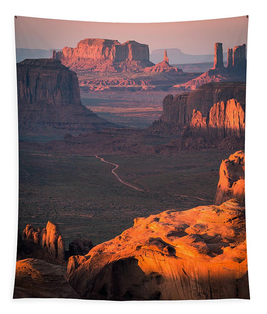 Buttes Tapestry featuring the photograph Spires and Mesas by Peter Boehringer