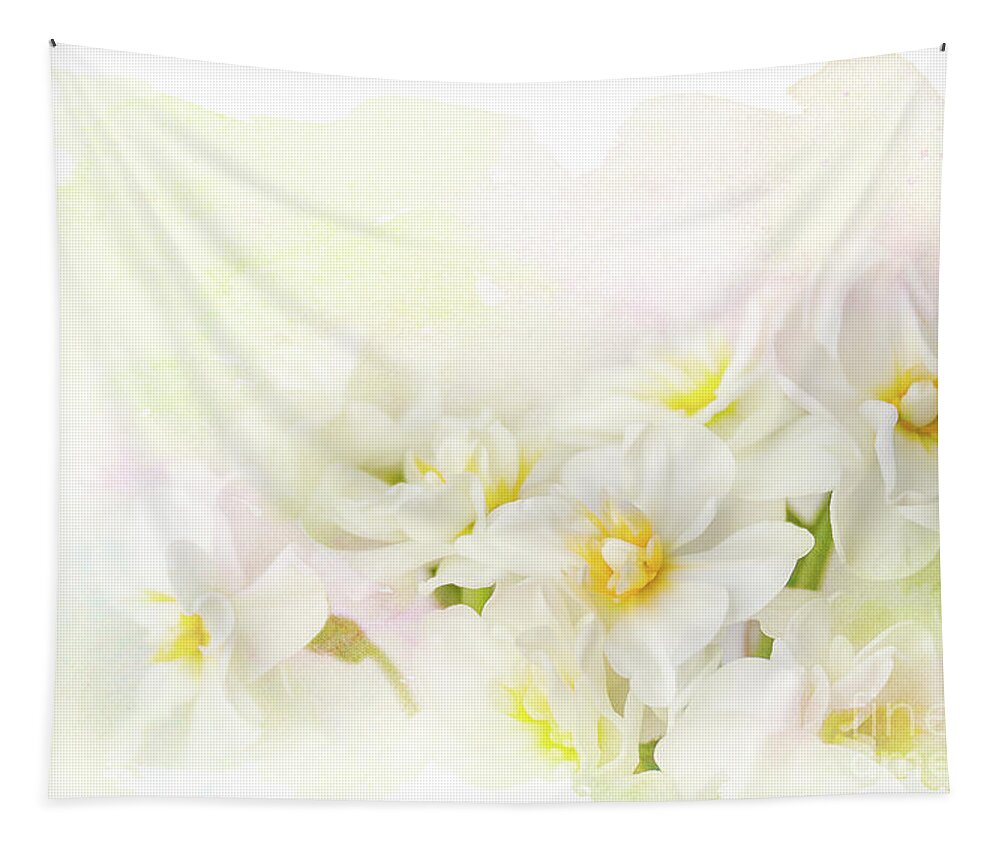 Daffodil Tapestry featuring the photograph Spring Flowers by Amy Dundon