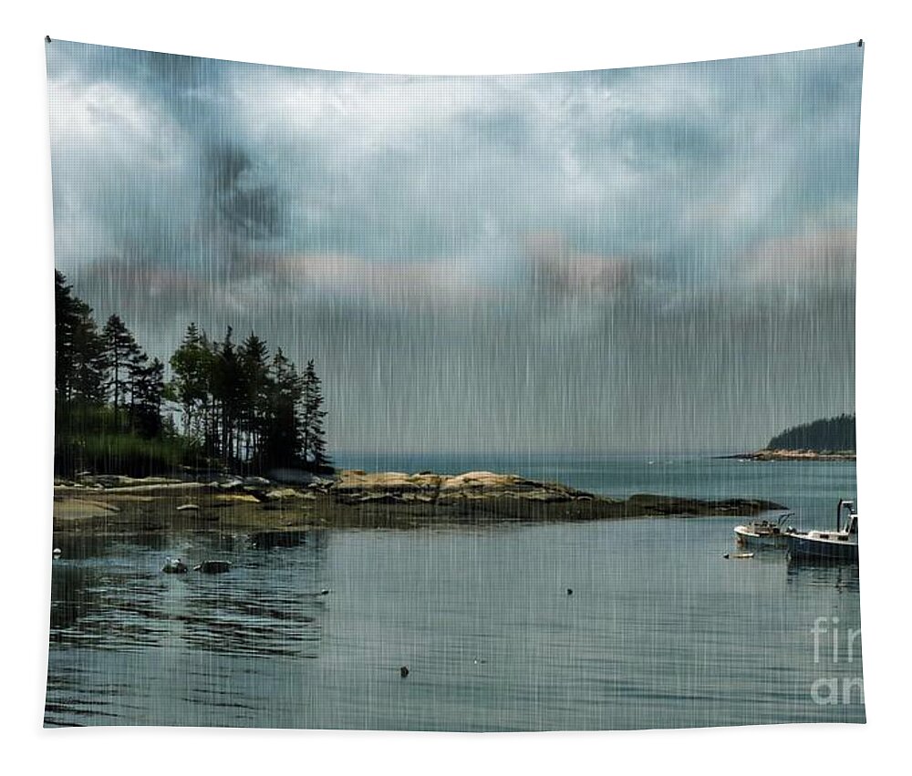 Boating Tapestry featuring the photograph St. George, Maine by Marcia Lee Jones