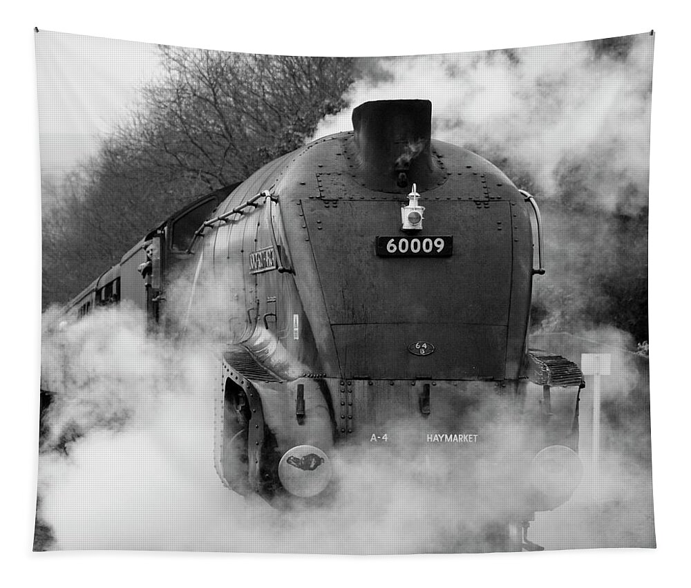 Steam Tapestry featuring the photograph Steam locomotive 60009 Union Of South Africa by David Birchall