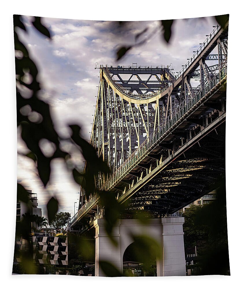 River Tapestry featuring the photograph Story Bridge by Rick Nelson