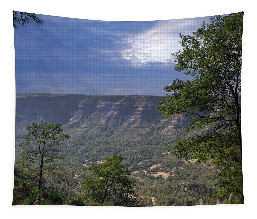 Summer In Butte Creek Canyon Tapestry featuring the photograph Summer in Butte Creek Canyon by Frank Wilson