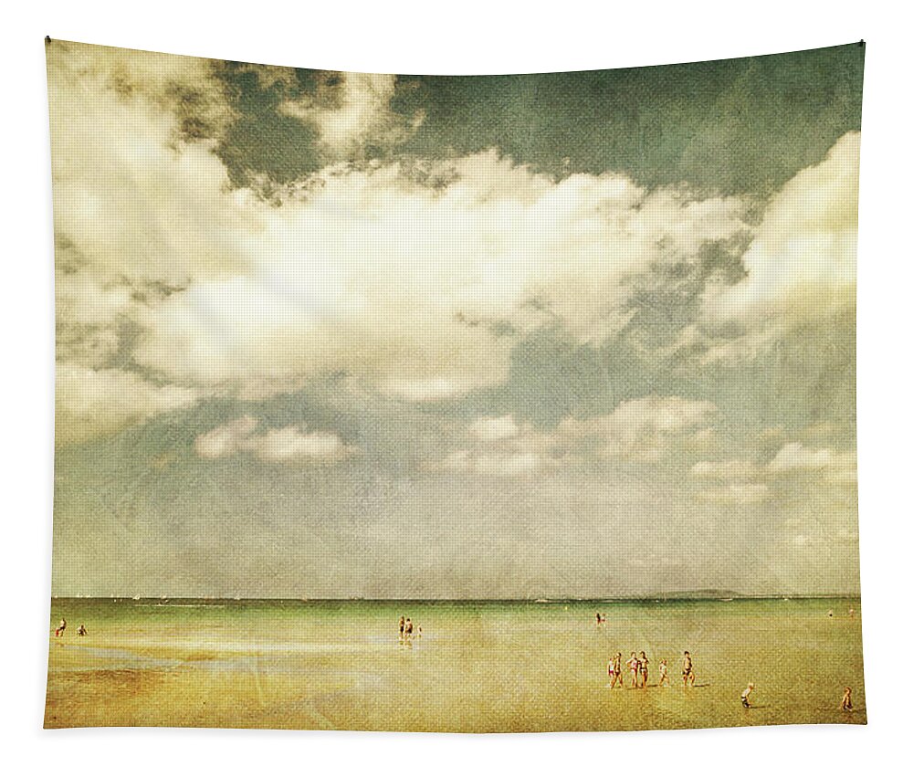 Beach Tapestry featuring the photograph Summertide by Andrew Paranavitana