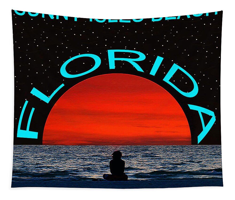 Florida Beach Tapestry featuring the photograph Sunny Isles Beach FL Dream Girl by David Lee Thompson
