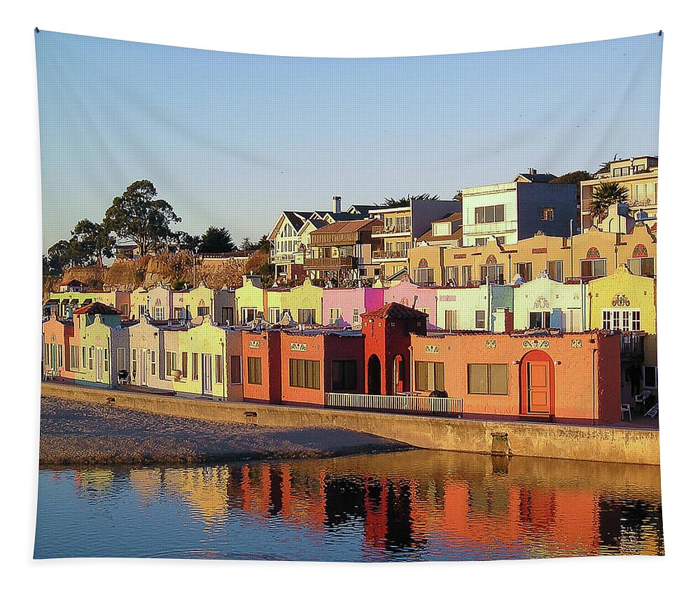 Capitola Venetian Hotel Tapestry featuring the photograph Venetian Gold by Jennifer Kane Webb
