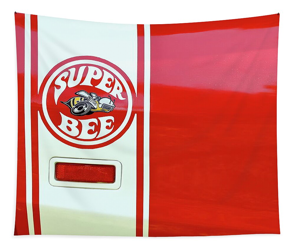 Super Bee Tapestry featuring the photograph Super Bee by Lens Art Photography By Larry Trager