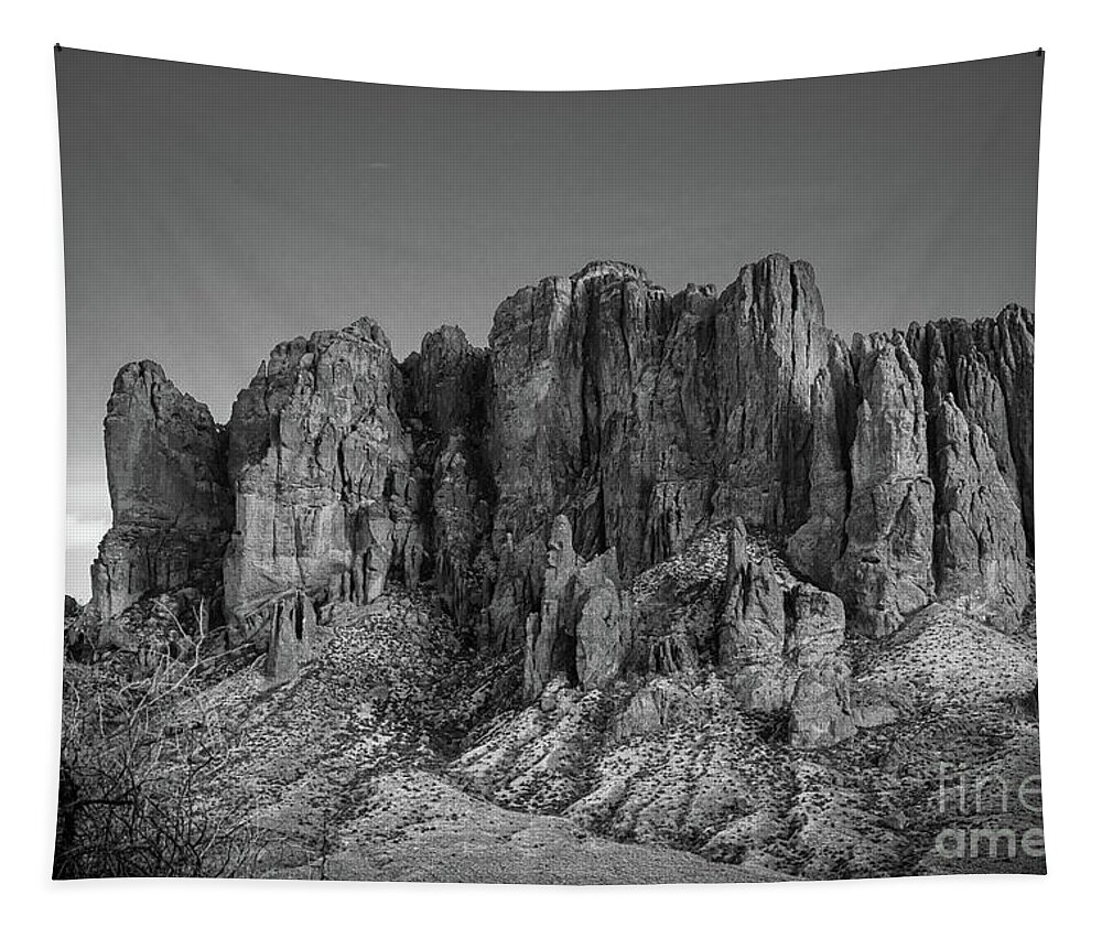 Arizona Tapestry featuring the photograph Superstitions Afternoon by Jeff Hubbard