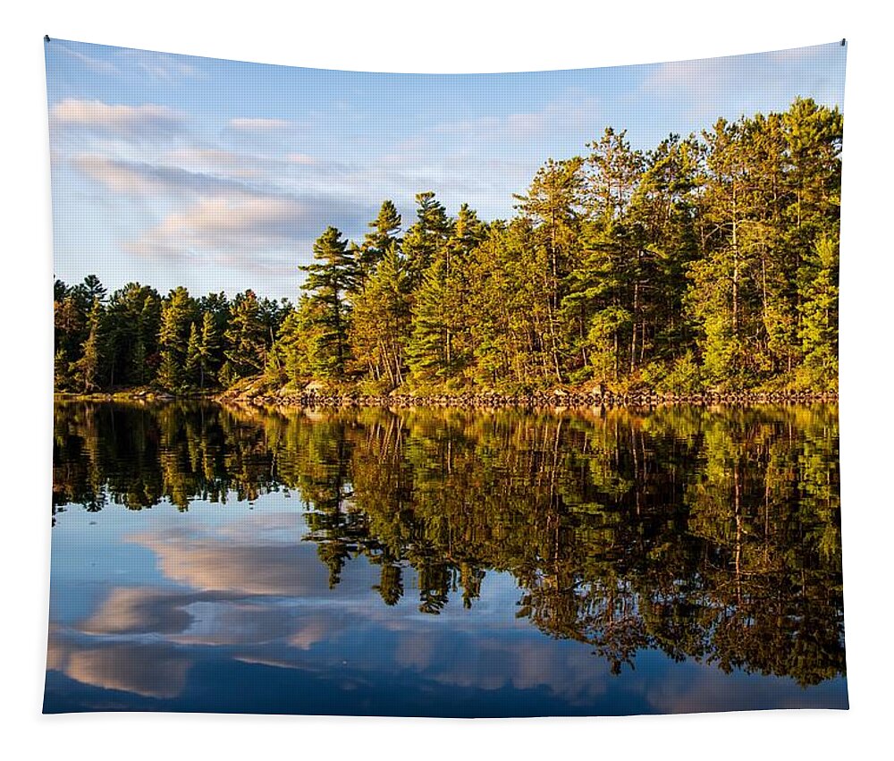 Lake Tapestry featuring the photograph Symmetry by Stephen Sloan