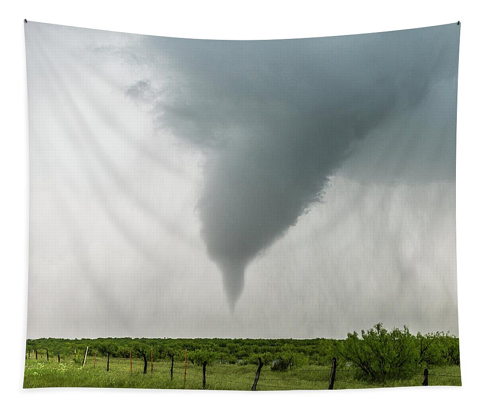 Tornado Tapestry featuring the photograph Texas Tornado by Marcus Hustedde
