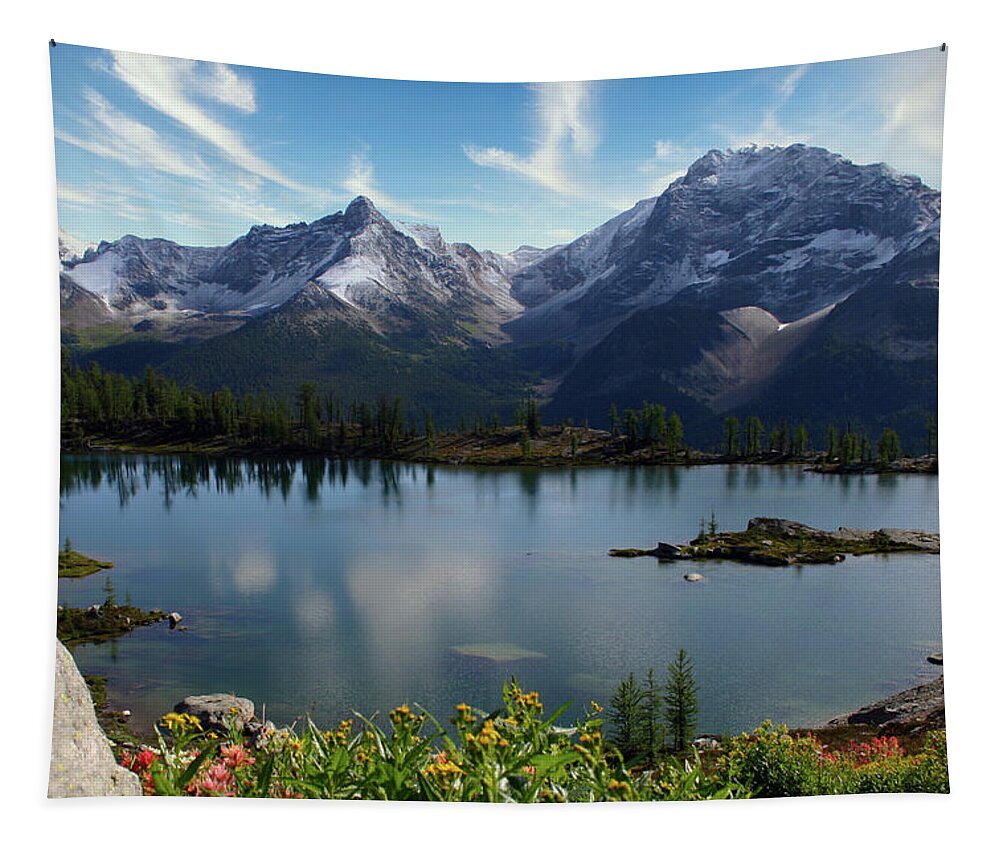 Lake Tapestry featuring the photograph Bugaboo's Bugaloo by Gene Taylor