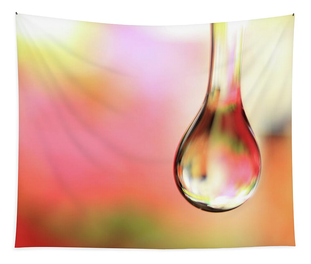 Water Tapestry featuring the photograph The colours of light by Maria Dimitrova