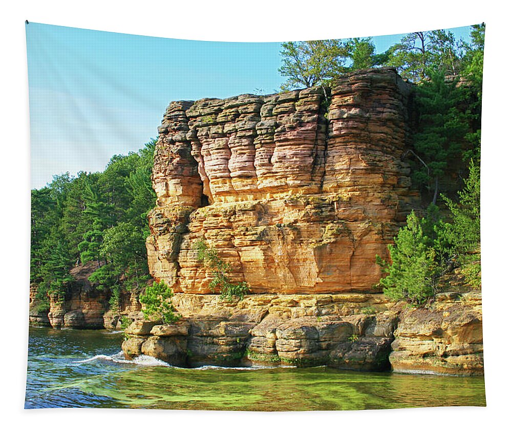 Dawn Richards Tapestry featuring the photograph The Dells by Dawn Richards