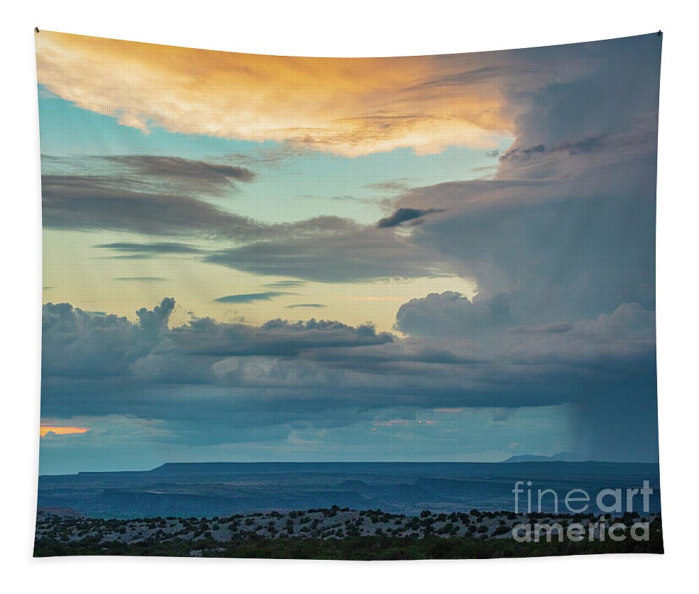 Landscape Tapestry featuring the photograph The Deluge by Seth Betterly