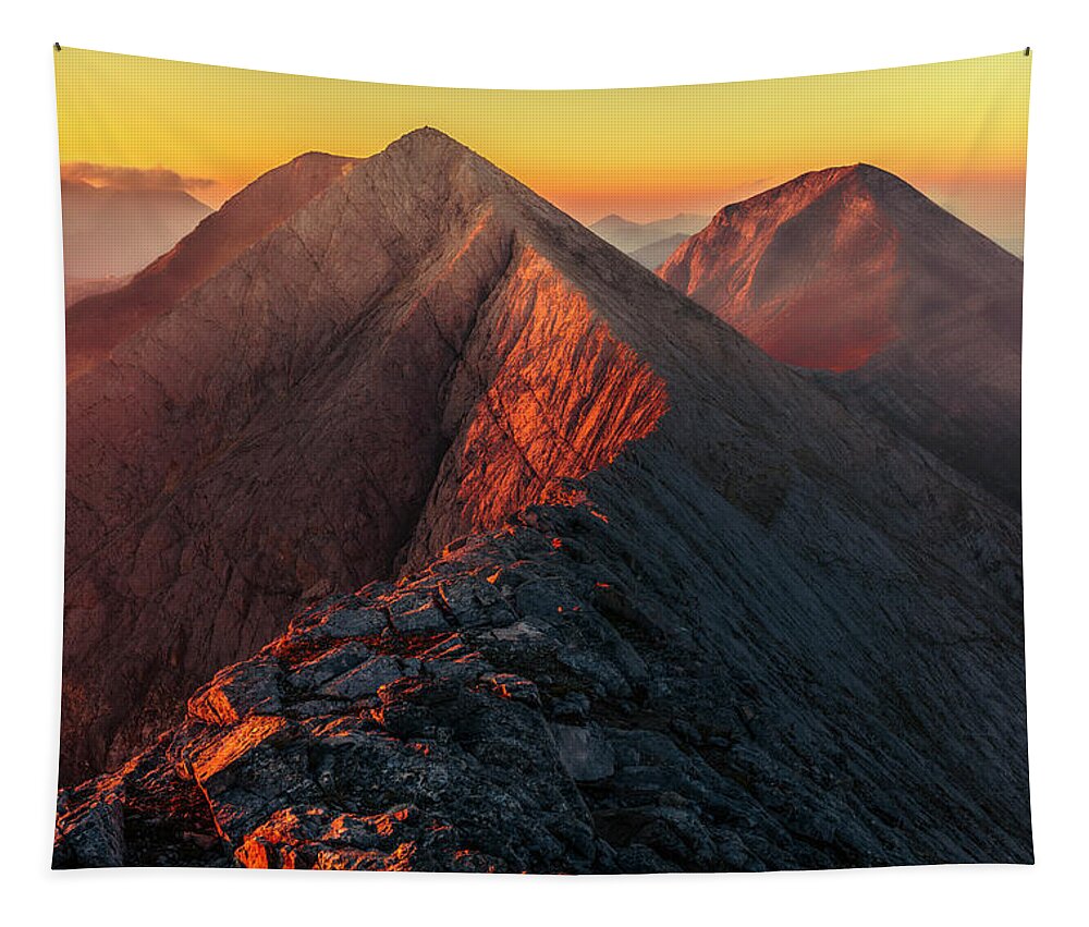 Bulgaria Tapestry featuring the photograph The Foal Ridge by Evgeni Dinev