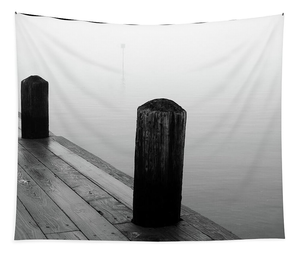 Landscape Tapestry featuring the photograph The Fog by WonderlustPictures By Tommaso Boddi