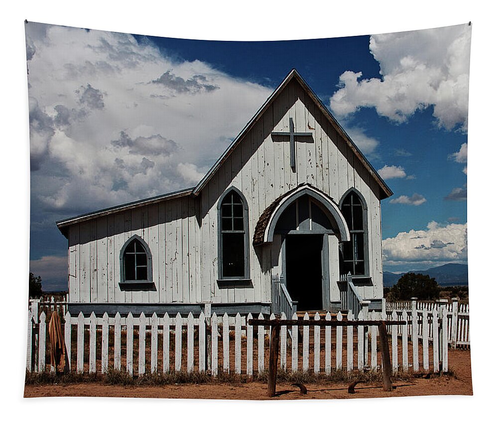 New Mexico Tapestry featuring the photograph The Gathering by Carmen Kern
