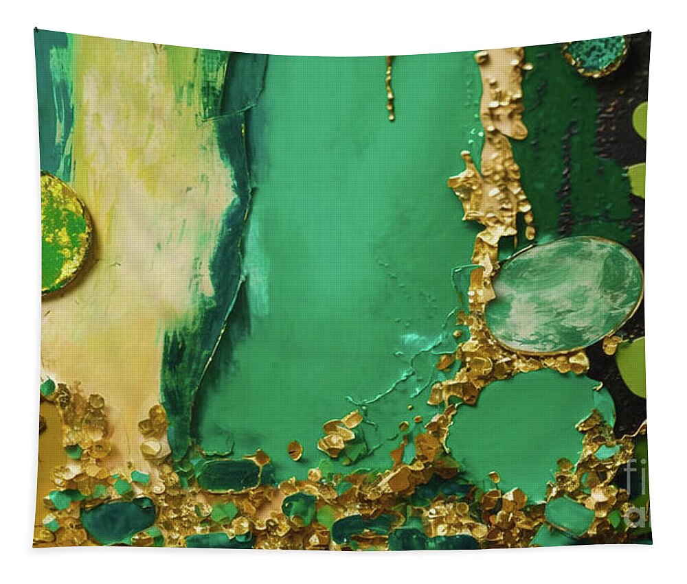 Torn Tapestry featuring the mixed media Mystic Mirage by Glenn Robins