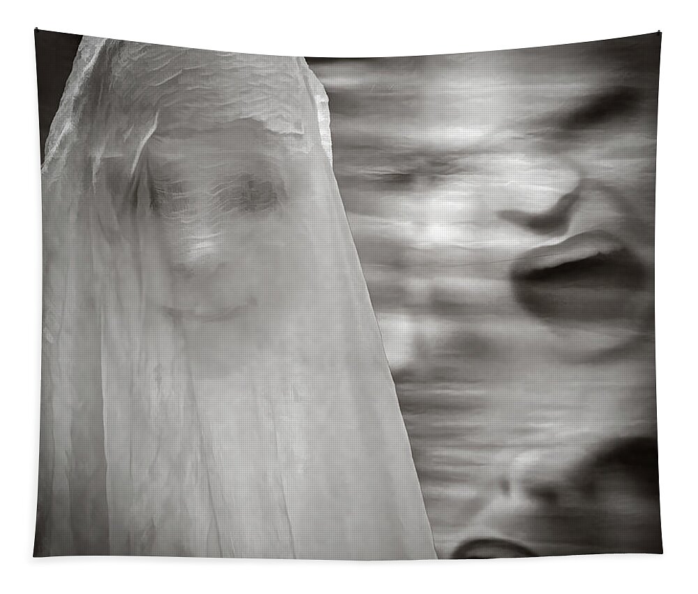 Halloween Tapestry featuring the photograph The Ghosts by LeeAnn McLaneGoetz McLaneGoetzStudioLLCcom