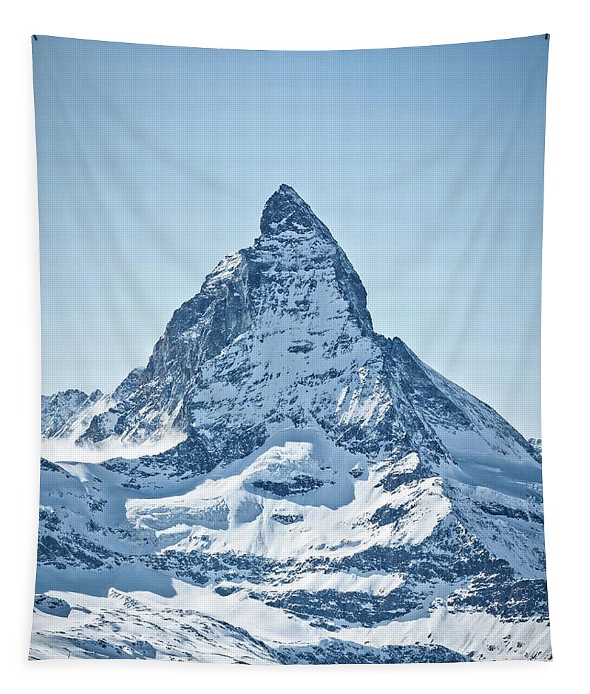 Alpine Tapestry featuring the photograph The Matterhorn by Rick Deacon