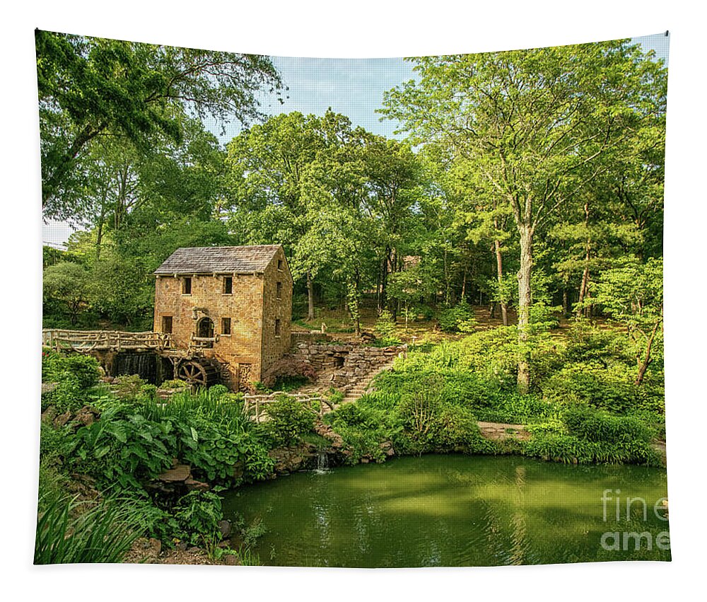 Stone Tapestry featuring the photograph The Old Mill by Scott Pellegrin