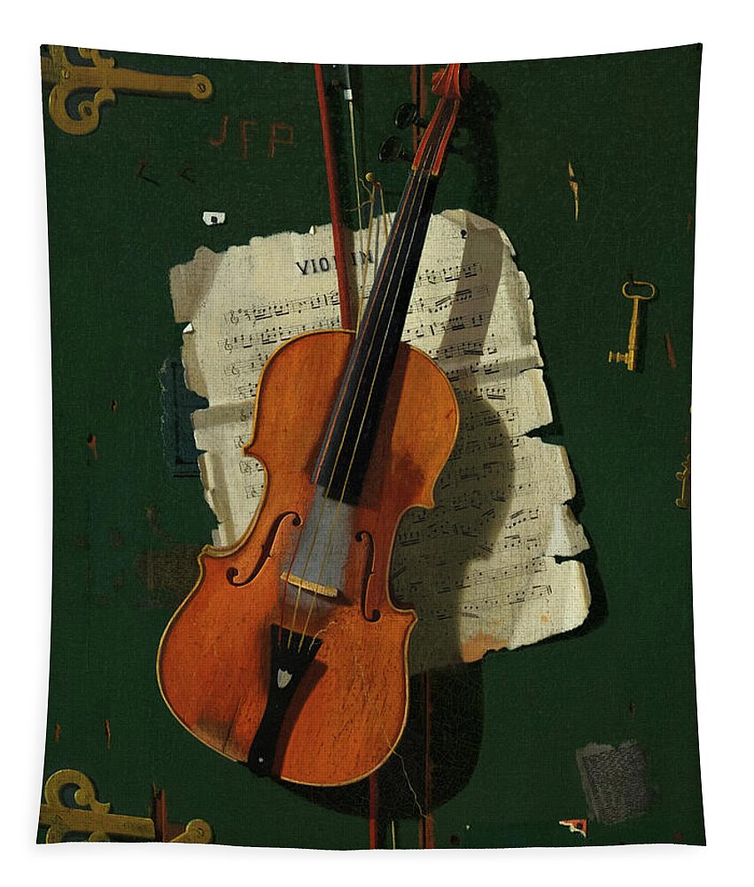 Adskillelse Optøjer symptom The Old Violin, 1890 Tapestry by John Frederick Peto - Fine Art America