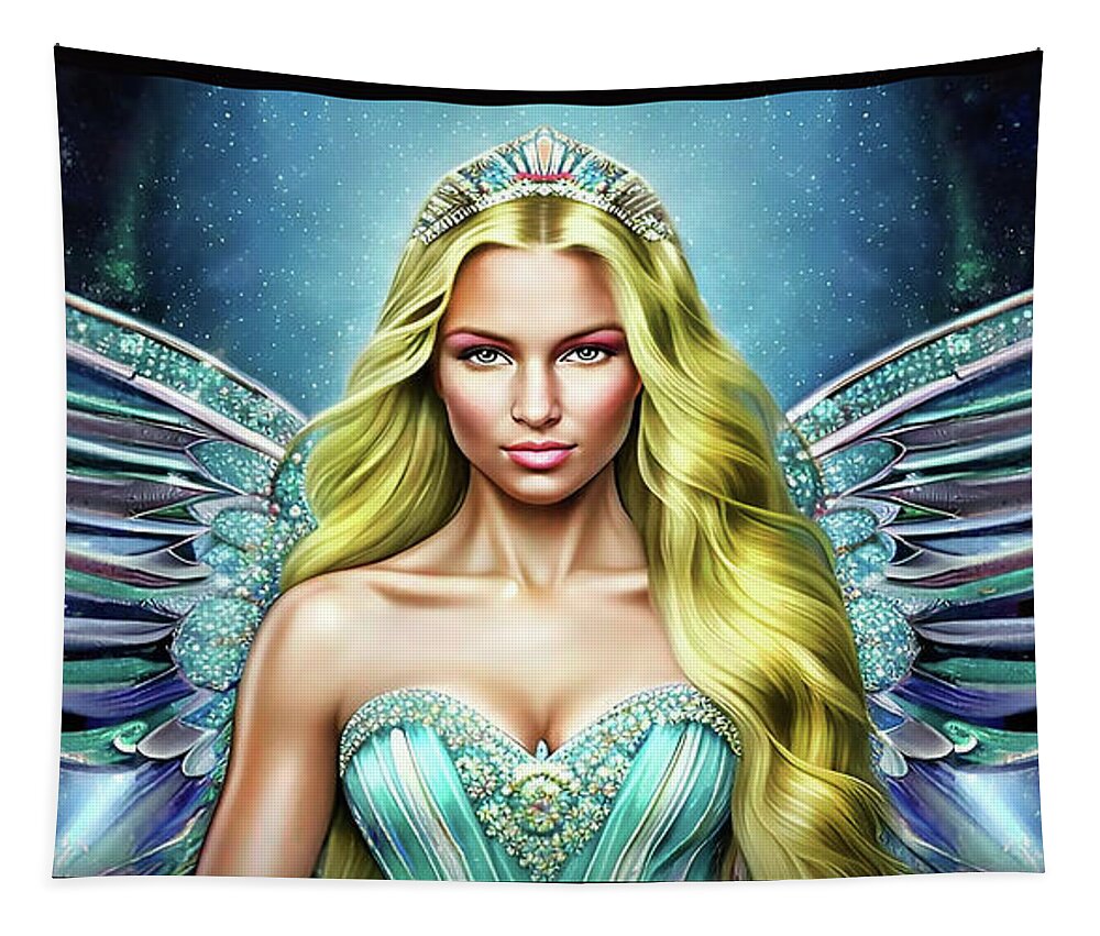 Healer Tapestry featuring the digital art The Prom Queen by Shawn Dall