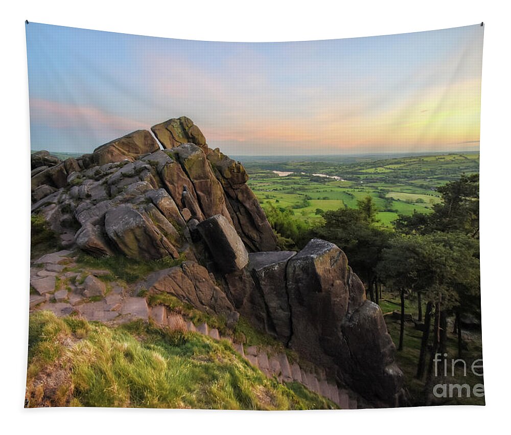 Sky Tapestry featuring the photograph The Roaches 18.0 by Yhun Suarez