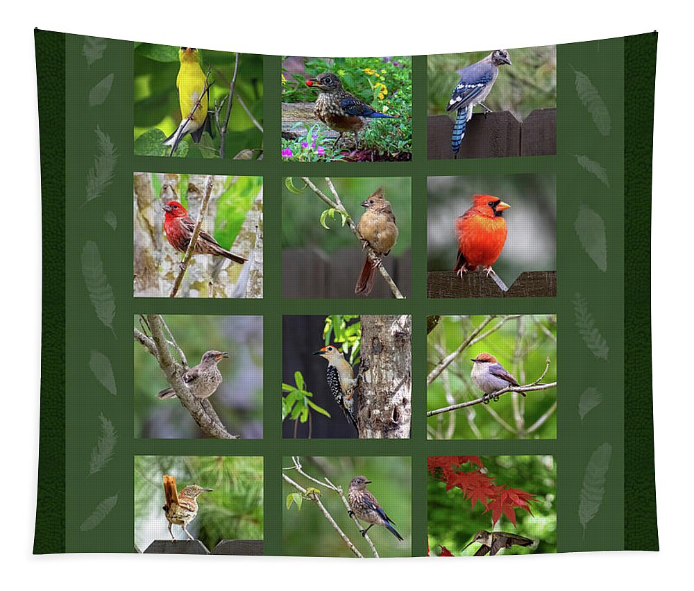 Songbirds Tapestry featuring the photograph The Songbirds of Georgia by Mary Buck