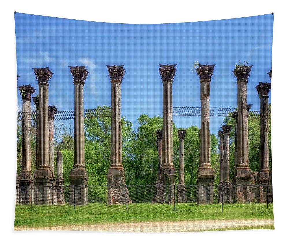 Windsor Ruins Tapestry featuring the photograph The Windsor Ruins by Susan Rissi Tregoning