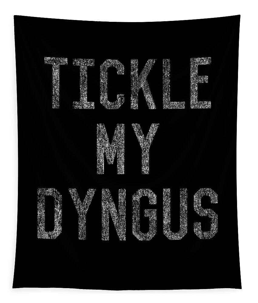 Funny Tapestry featuring the digital art Tickle My Dyngus by Flippin Sweet Gear