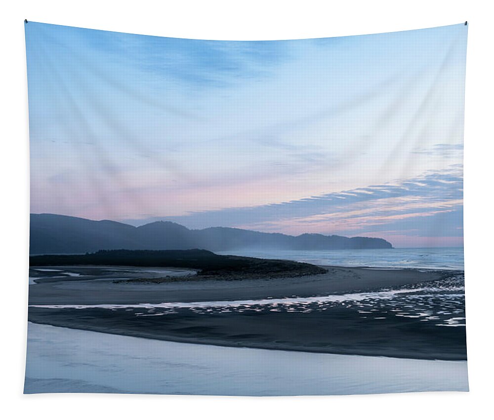 Clouds Tapestry featuring the photograph Tidal Sky by Steven Clark