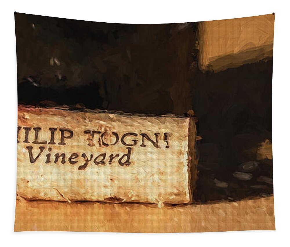 Cabernet Sauvignon Tapestry featuring the photograph Togni Wine 11 by David Letts