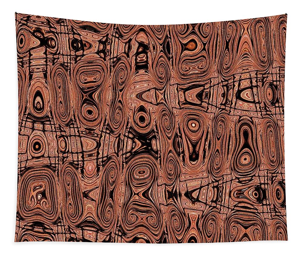 Tom Stanley Janca Abstract # 4195 Tapestry featuring the digital art Tom Stanley Janca Abstract # 4195 by Tom Janca