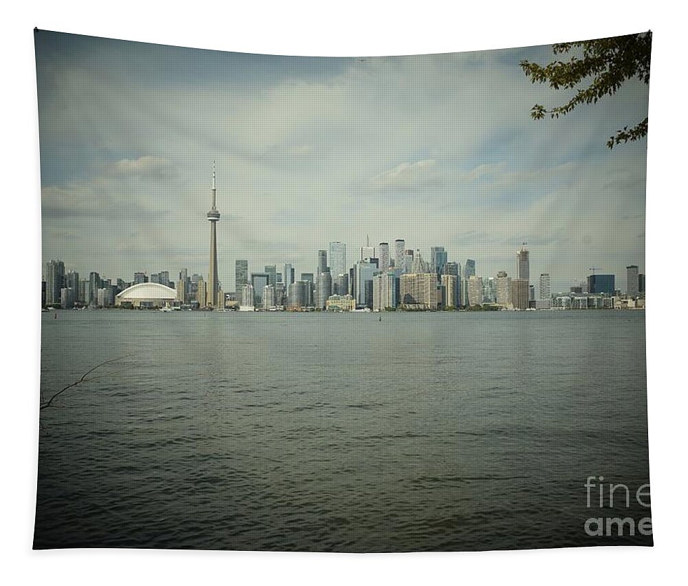 Toronto Tapestry featuring the photograph Toronto Ontario Canada Photo 186 by Lucie Dumas