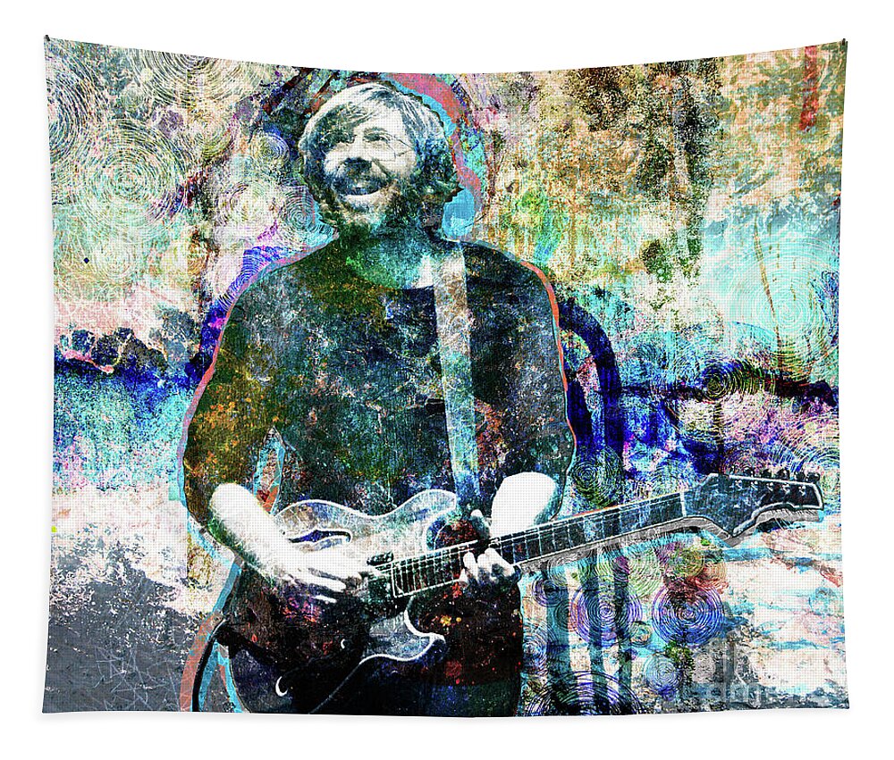 Rock N Roll Tapestry featuring the painting Trey Anastasio - Phish Original Painting Print by Ryan Rock Artist
