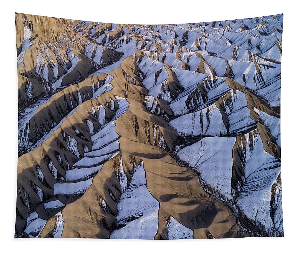 Utah Tapestry featuring the photograph Desert Angles by Wesley Aston