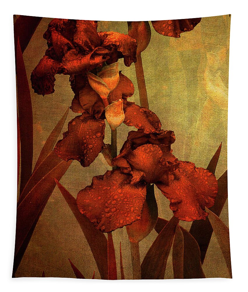 Gold Tapestry featuring the photograph Turn Carefully Facing Southeast by Cynthia Dickinson