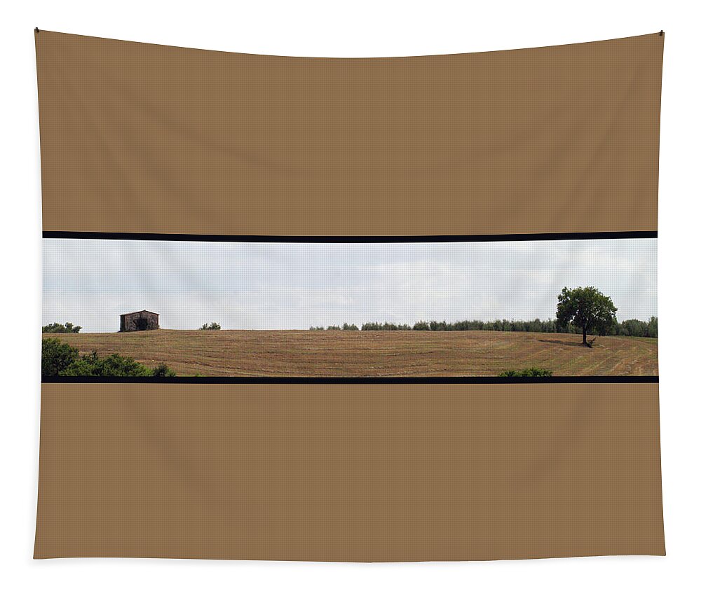 Landscape Tapestry featuring the photograph Under the Tuscan Sun by WonderlustPictures By Tommaso Boddi