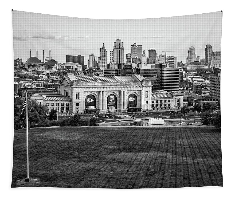 2017 Tapestry featuring the photograph Union Station by Gerri Bigler