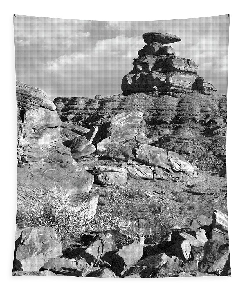 Landscape Tapestry featuring the photograph Utah Outback 38 by Mike McGlothlen