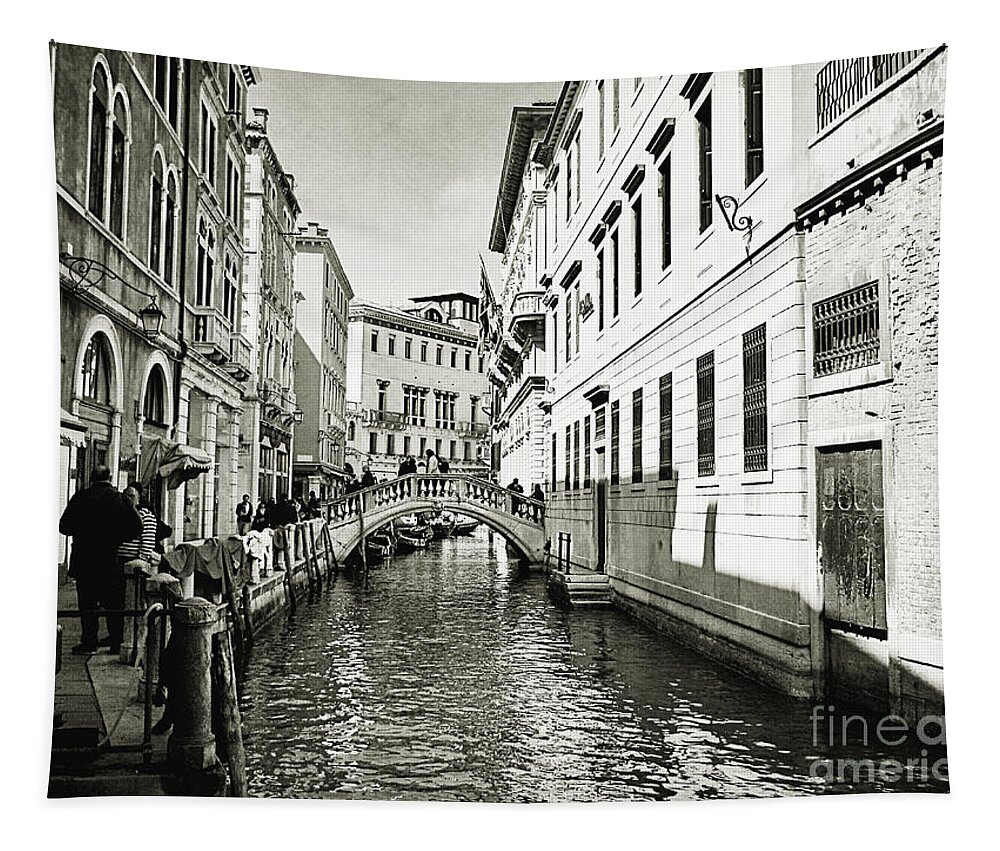 Venice Tapestry featuring the photograph Venice Series 4 by Ramona Matei