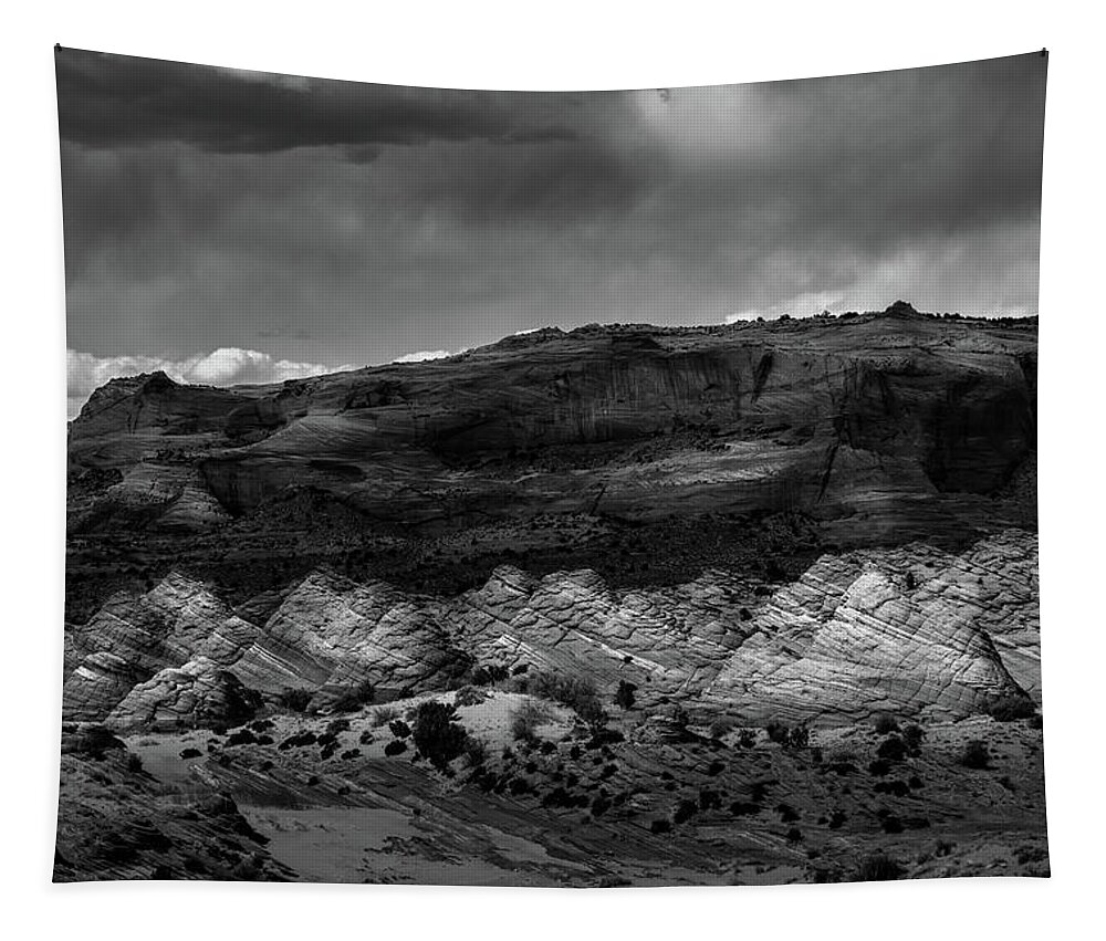 Arizona Tapestry featuring the photograph Vermilion Cliffs 03 by Niels Nielsen