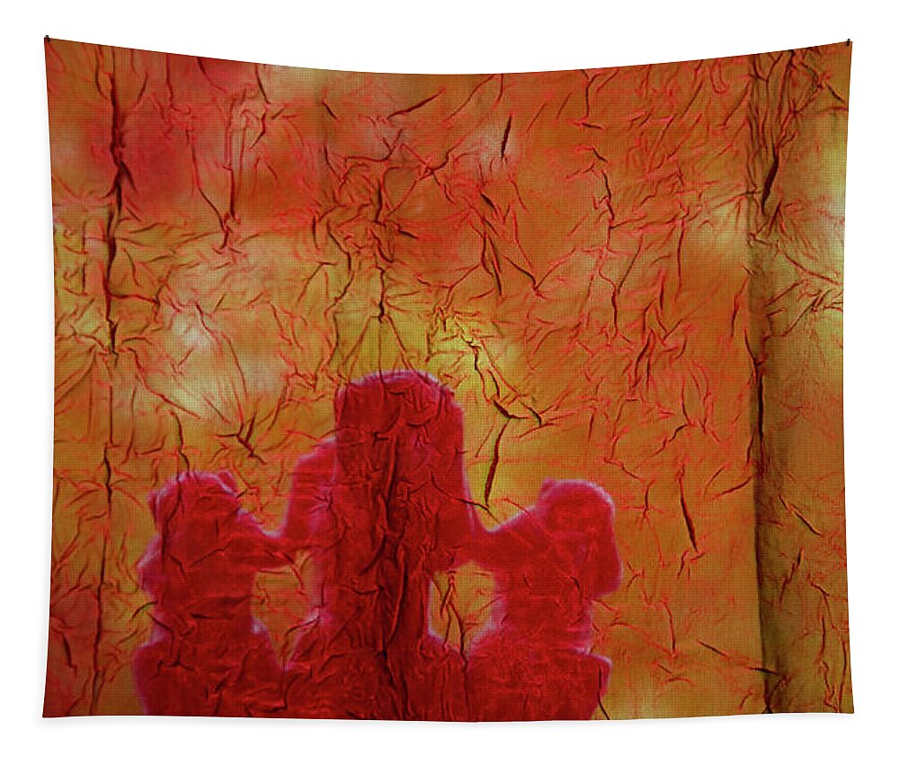 Vermillion Tapestry featuring the photograph Vermillion Blush by Jim Cook