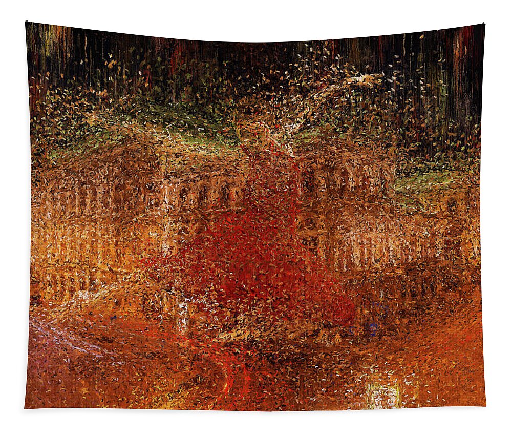 Opera Tapestry featuring the painting Viennese Mood by Alex Mir