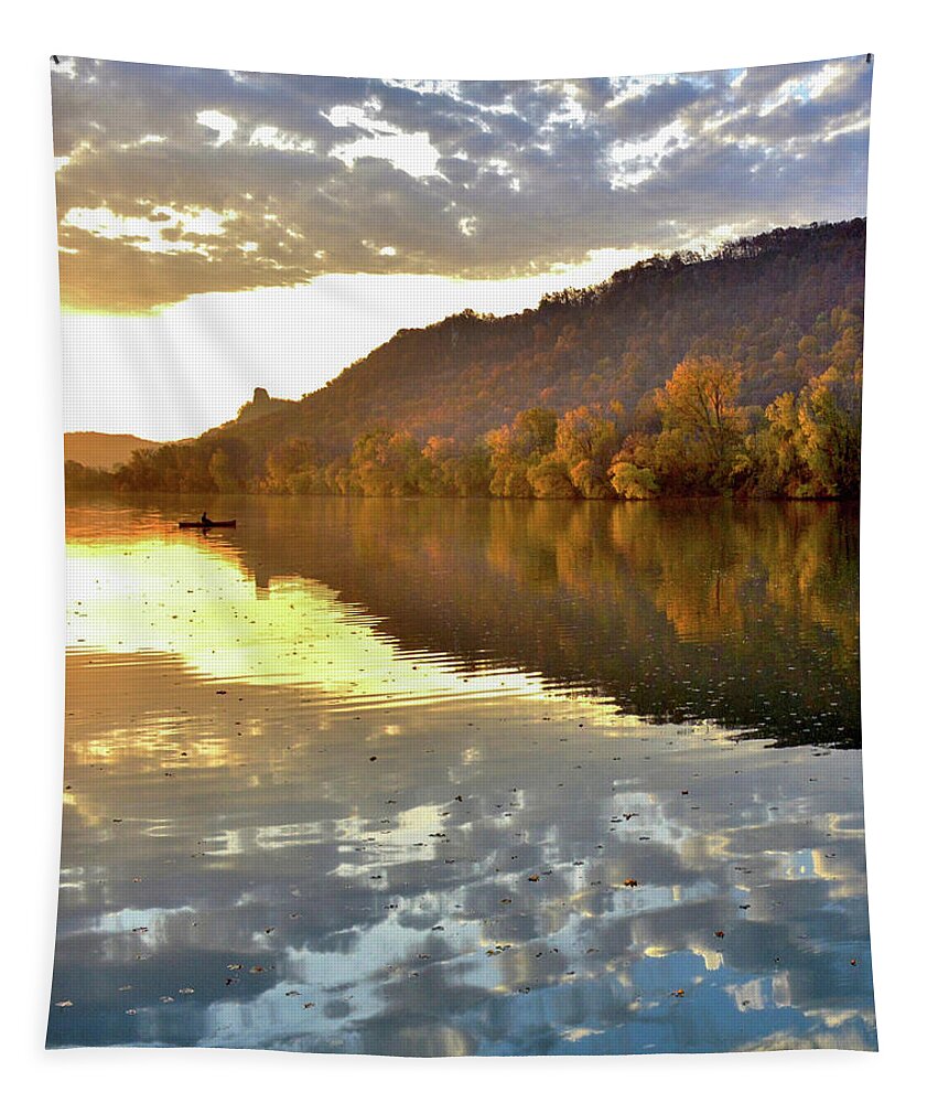 Winona Minnesota Tapestry featuring the photograph Visit Winona by Susie Loechler