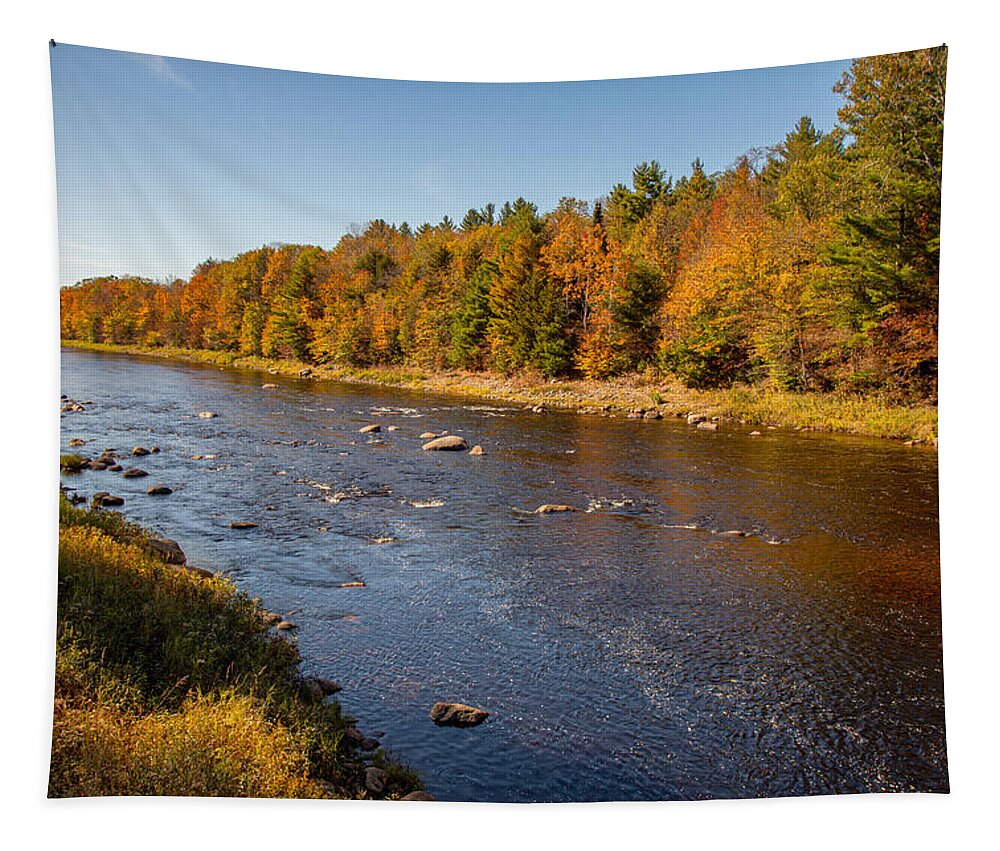 Creek Tapestry featuring the photograph West Canada Creek by Rod Best